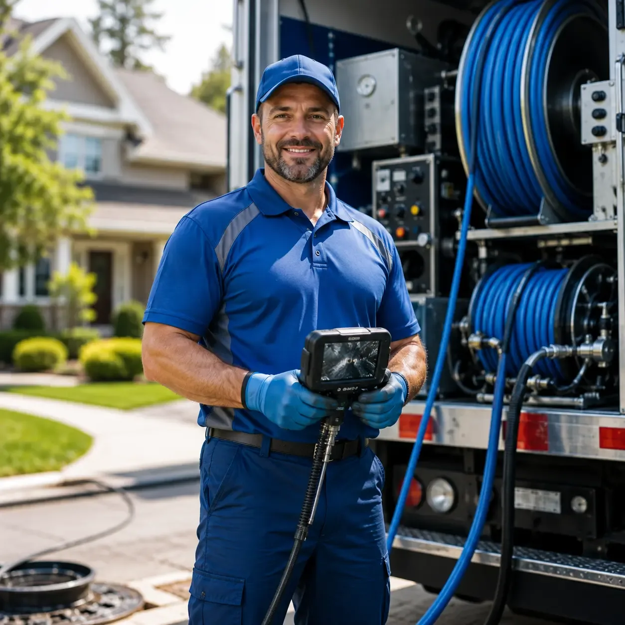 Local outdoor drain cleaning specialists in Houghton, MI